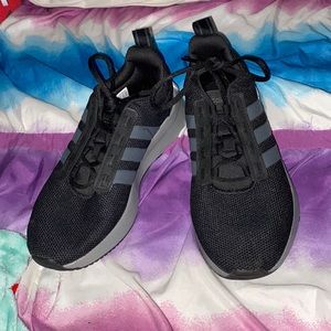 black adidas